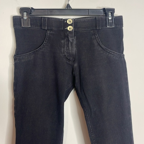 Freddy | Women’s Washed Black Denim Pants Size XS - Picture 3 of 7